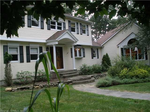 Exterior Front. Exceptional  stone work and walk w
