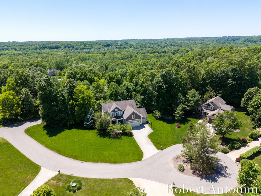 Aerial of House