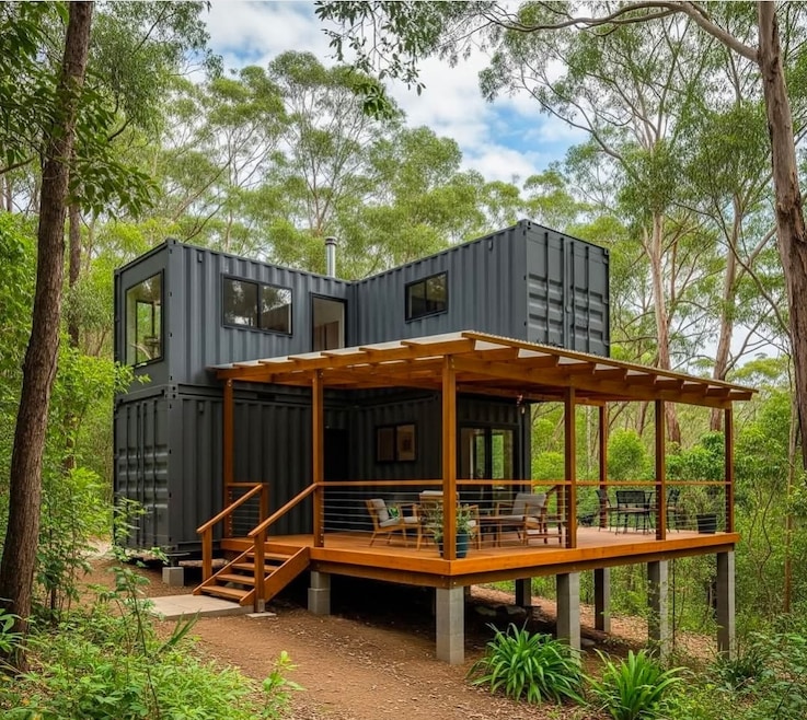 Shown here is a rendering of many beautifully designed models and floorplans that can be completed in as little as 4-6 weeks!