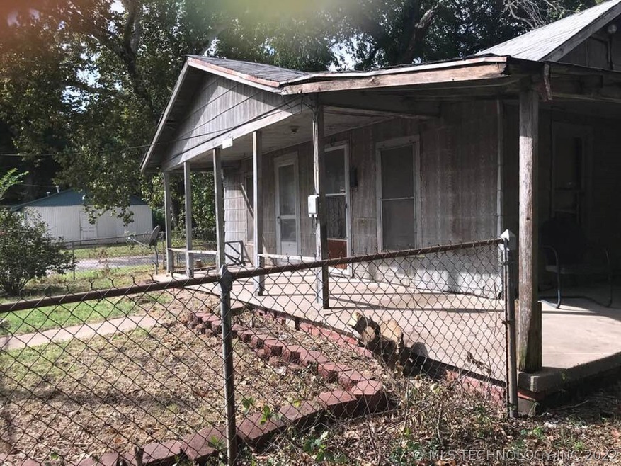 100 yr home on corner lot.  Ready for investor to