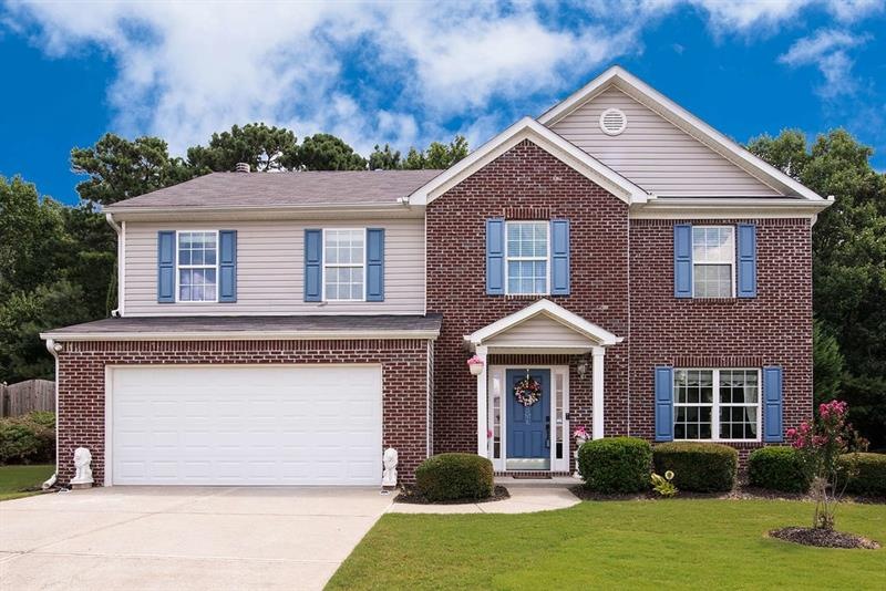 Two story traditional home-Professionally landscap