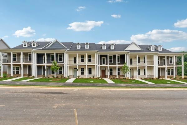 View of Townhome Building. Home is 2nd from left.
