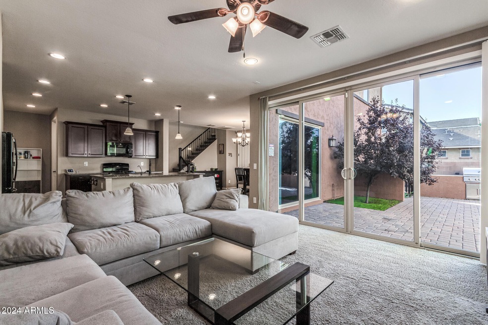 Open Flooplan Family Room