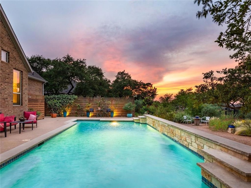 Cool off in the beautiful pool on those hot summer days