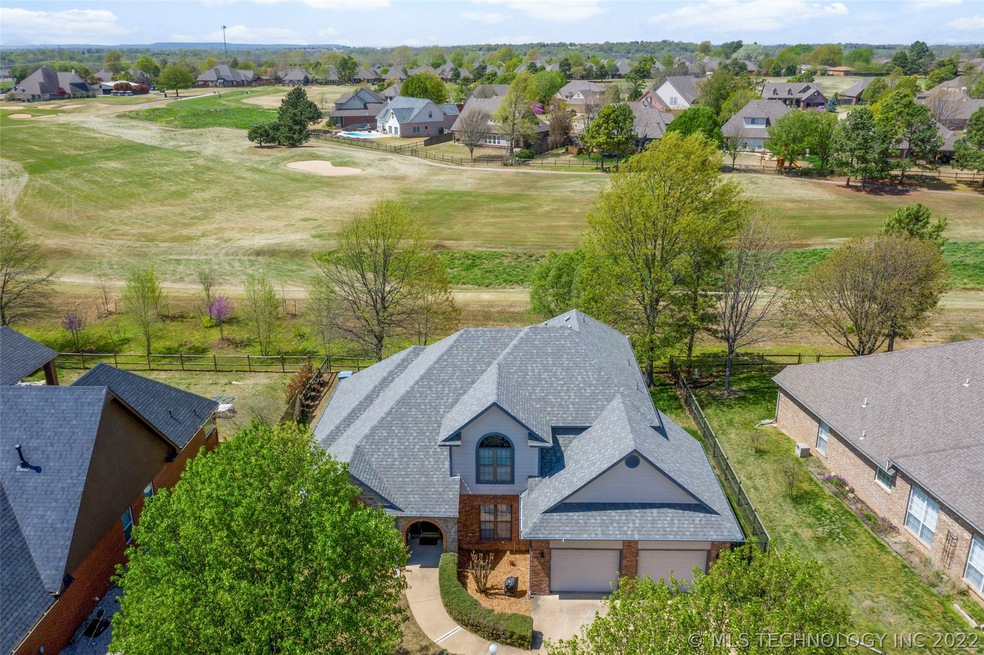 Two story home on a half acre, cul-de-sac lot with