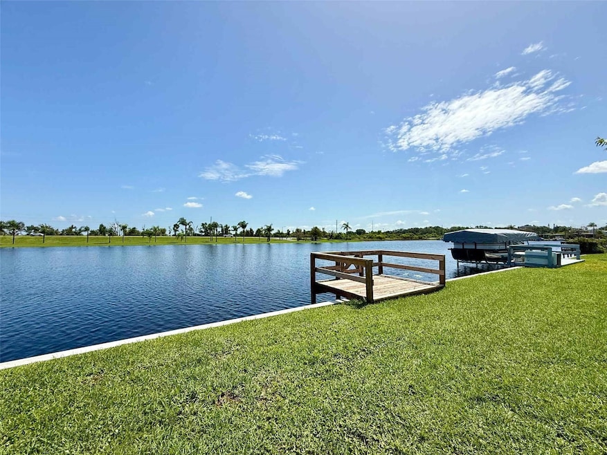 Private dock in your backyard