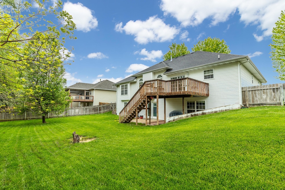 Huge Backyard with Fence