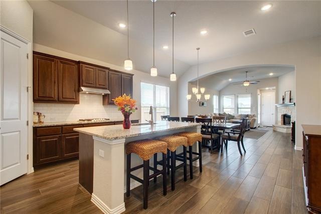 Look at the openness of this floor plan! The high 