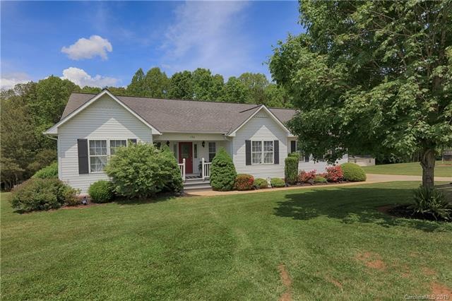 Updated ranch plan with 3 bedrooms and 2 baths. Split bedroom design.