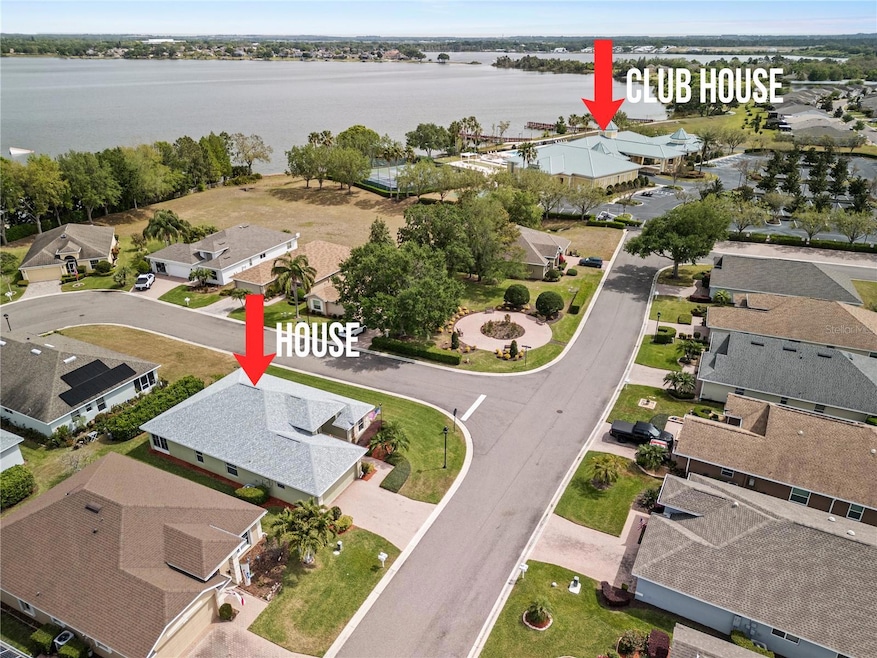 Look how close you are to the clubhouse—just a short walk or golf cart ride away!