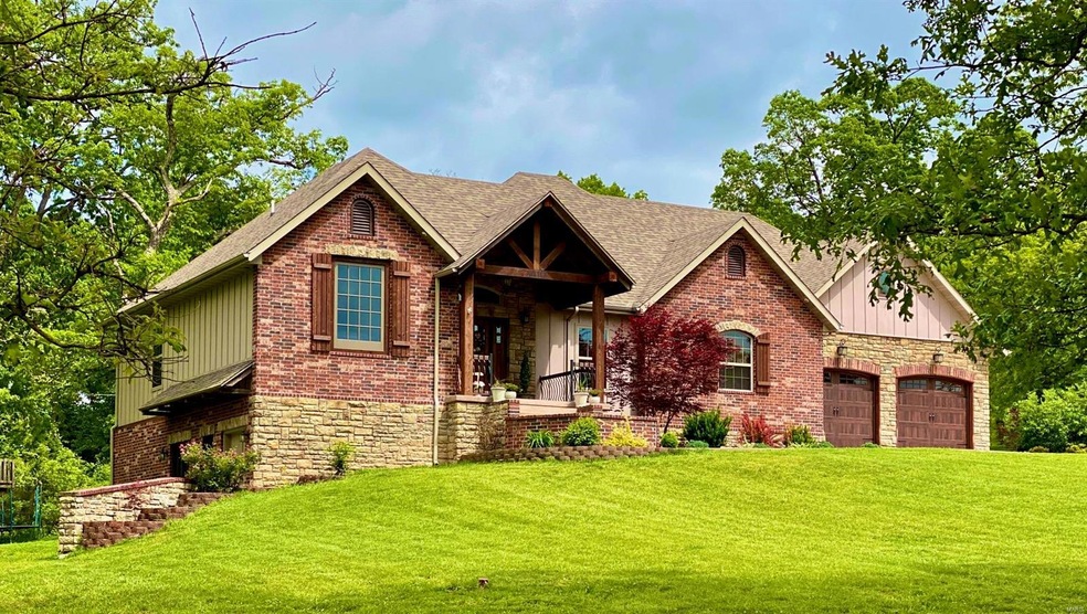 Beautiful brick and stone