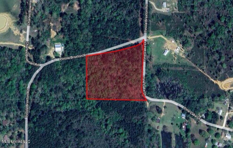 8 acres, Aerial View