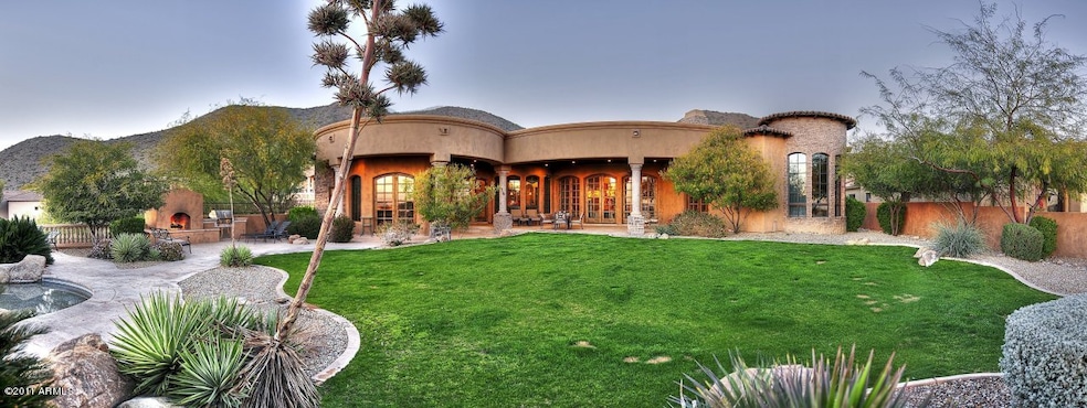 Backyard view