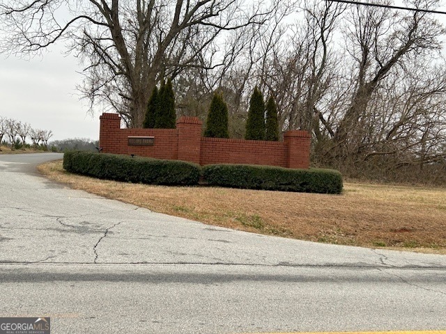 Entrance to Subdivision