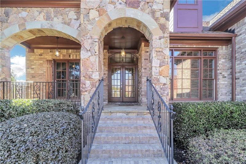 Fabulous Stone Archway greets as you enter
