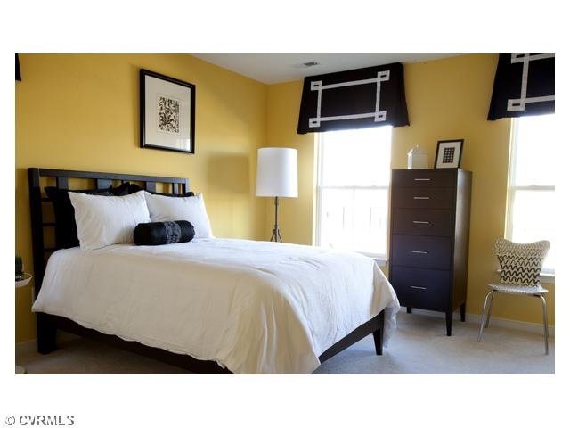 Bedroom - Photo is of a home similar to home being