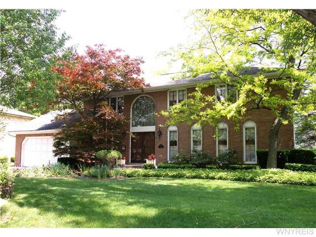 Exterior Front. Beautiful Traditional house with 2