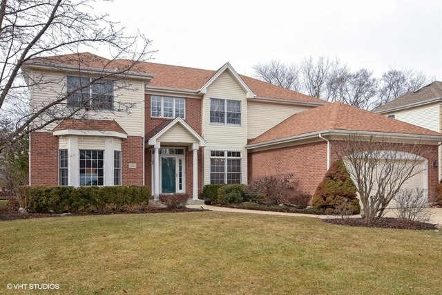 Awesome curb appeal and a 2 1/2 car garage.