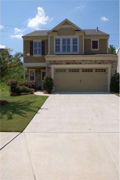 Exterior Front. Craftsman Style Home on Cul de Sac