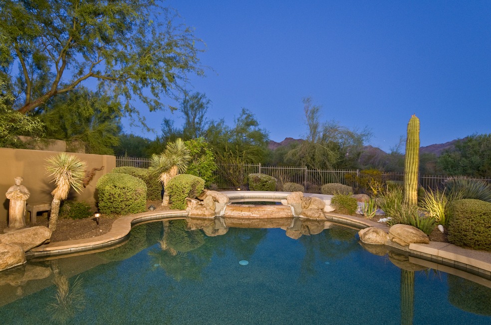 Backyard with views