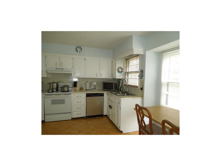 Kitchen with eating area.