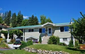 A generous home and yards