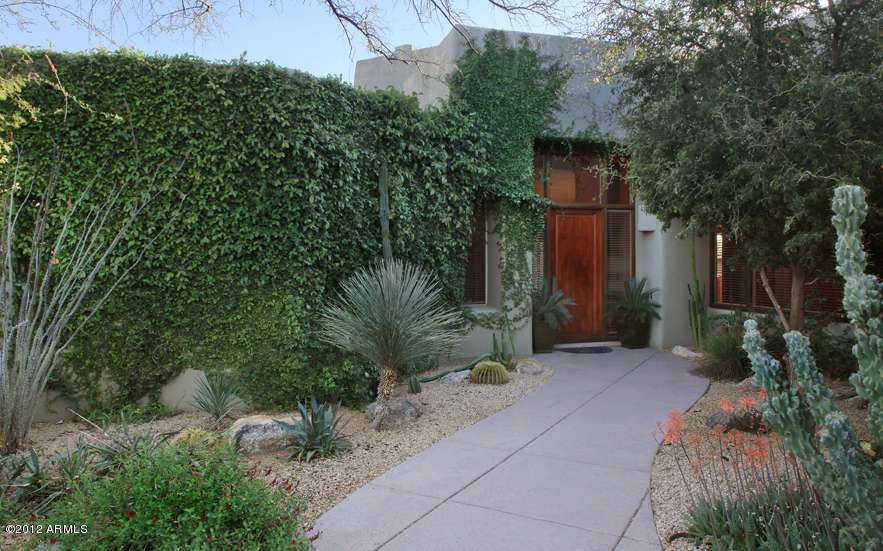 Front of the house