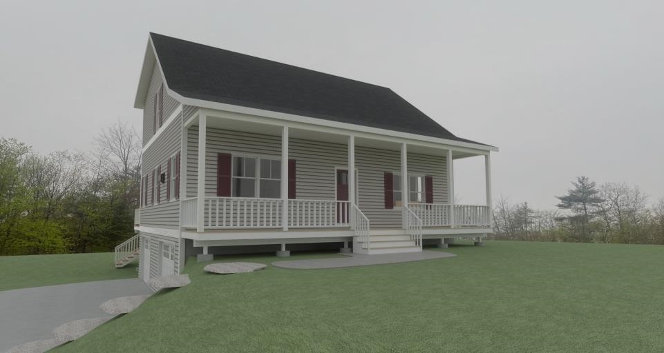 New Cape with Farmers Porch