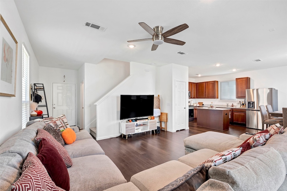 A view of the first floor. This home has modern fi