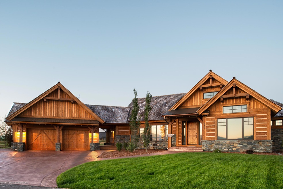 Front Of Home in Evening