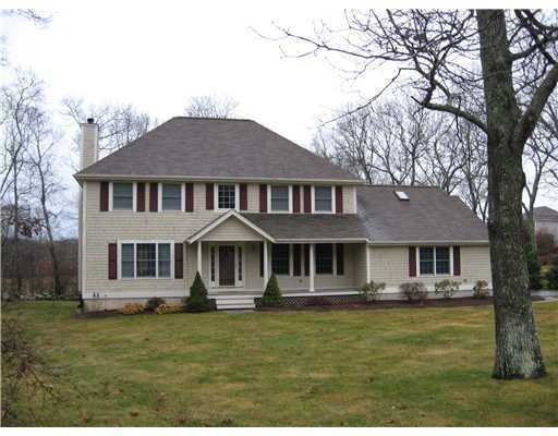 Exterior Front. Almost 300 feet of frontage on the