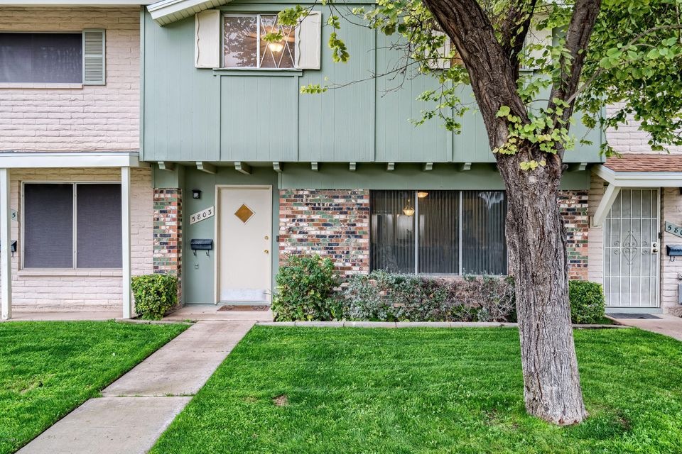 Front of Townhouse