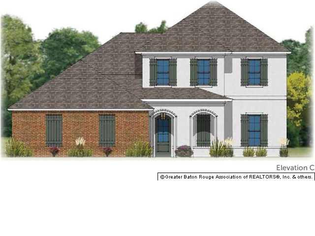 Front Elevation 15447 MISTYBROOK DR, BATON ROUGE, 