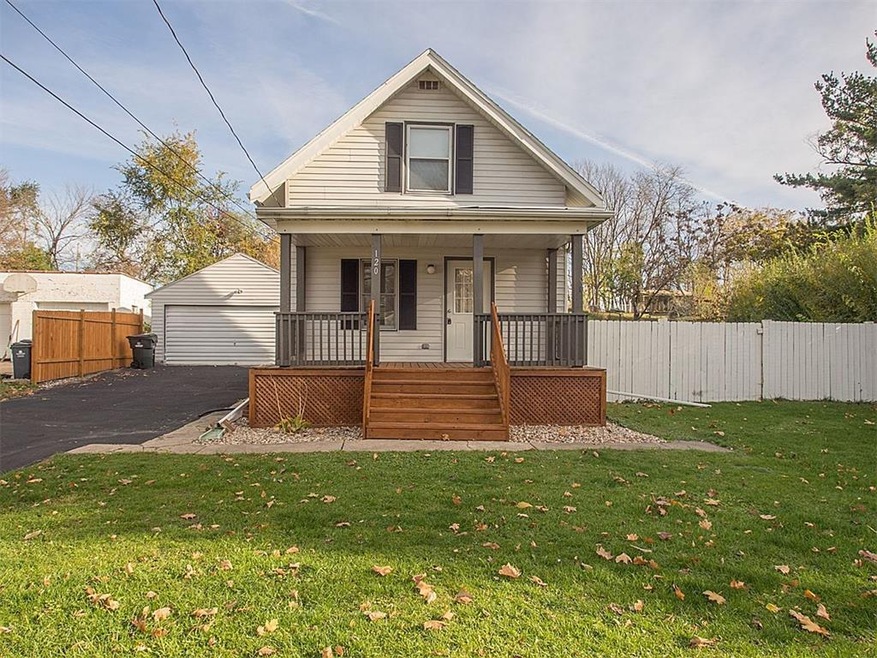 Cute house with a great front porch