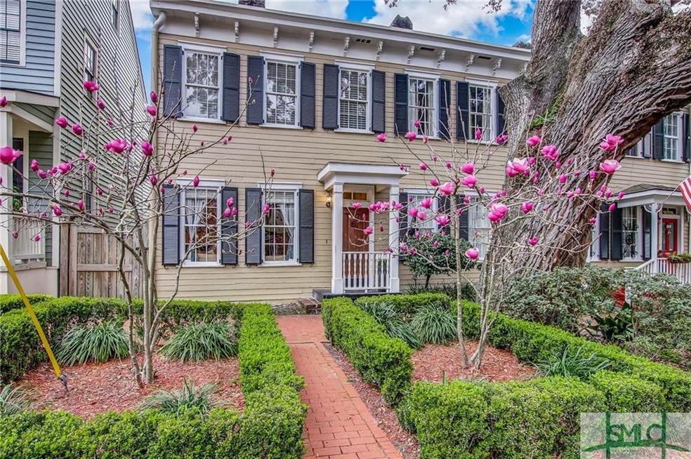 Historic 524 E. Jones c. 1875. So Savannah!
