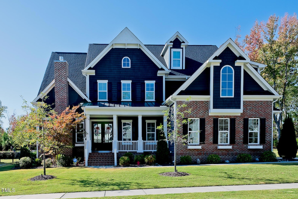 Outside front