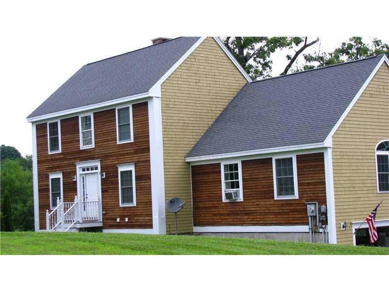 Exterior Front. Contemporary front...