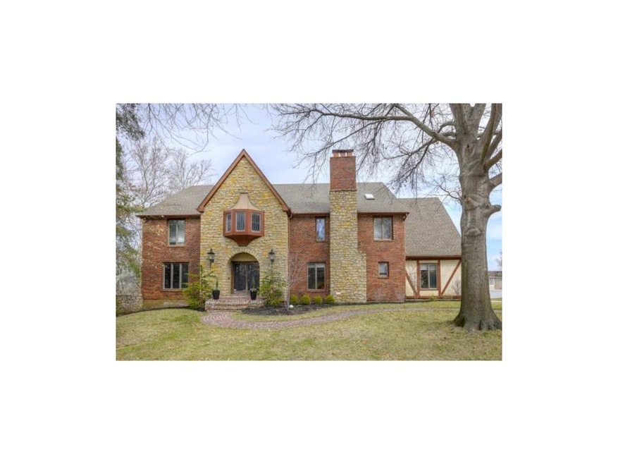 Classic tudor on north side of cul de sac