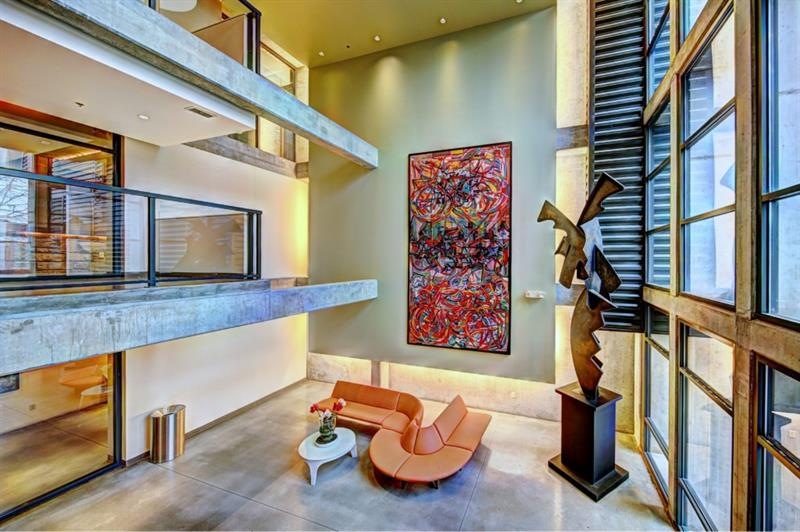 Lobby area of the Tribute