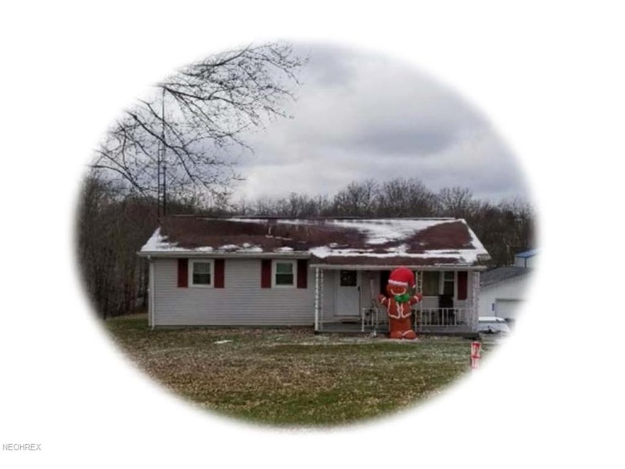Front of home.