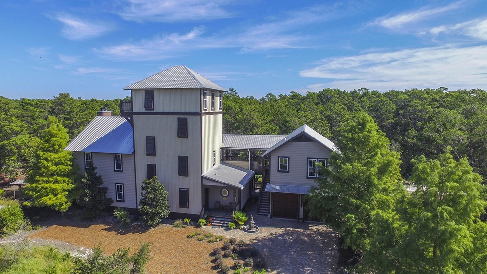 Aerial View of Home
