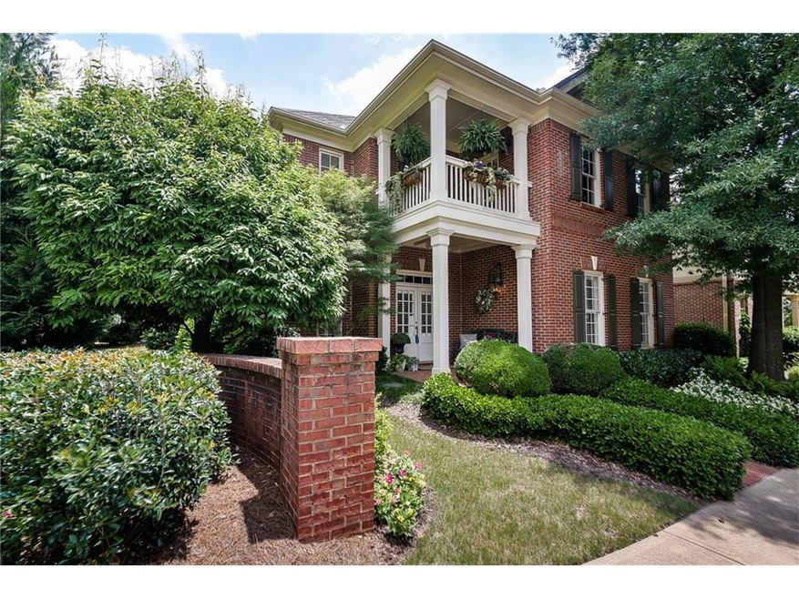 Beautiful 4-sided brick home has 1-step entry and 
