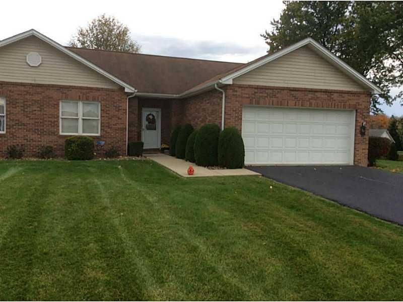 Exterior Front. Maintenance free living!
