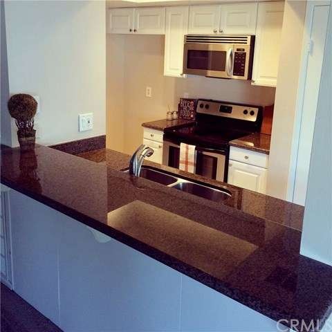 Kitchen with beautiful granite counters