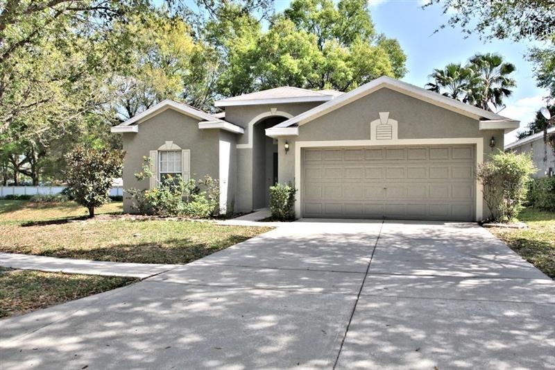 Recently painted exterior, mature landscaping. 