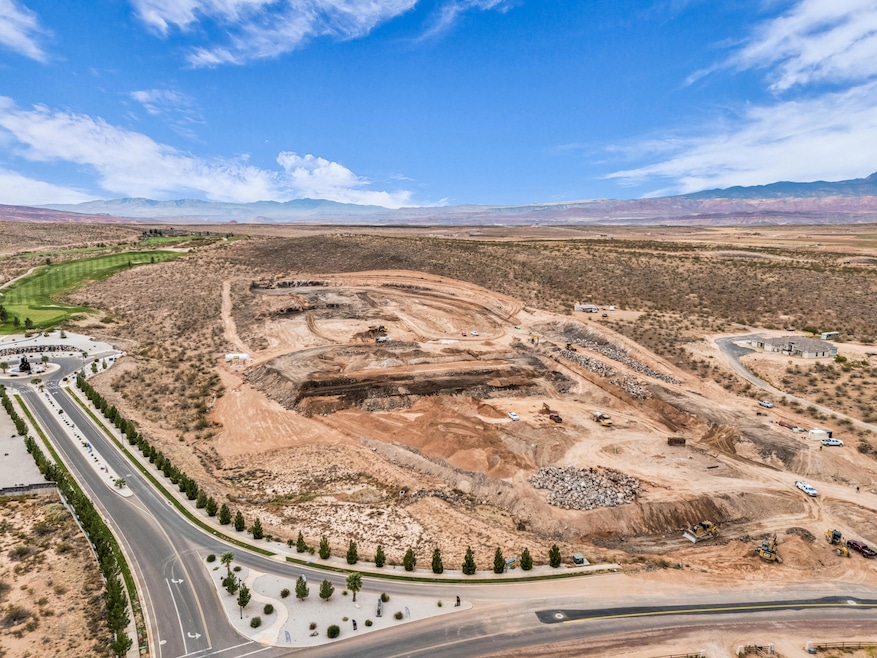 Aerial View of Land