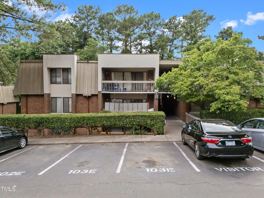 1. Front of building with parking