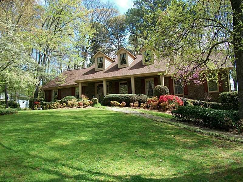Exterior Front. Spring Color