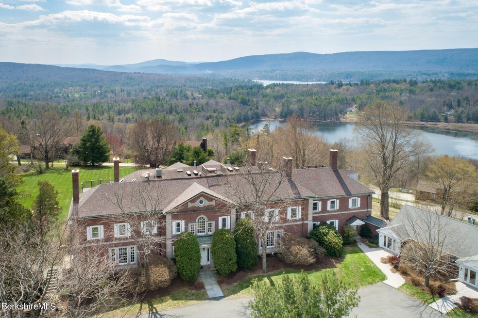 The Vanna Mansion - Aerial View