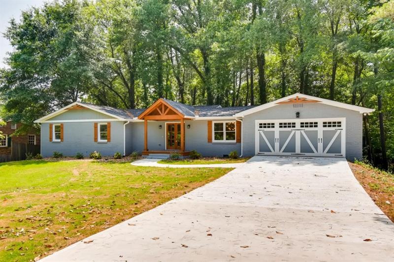 Brick ranch home!